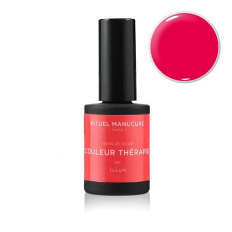 Tulum - Vernis permanent rouge fluo - Rituel Manucure