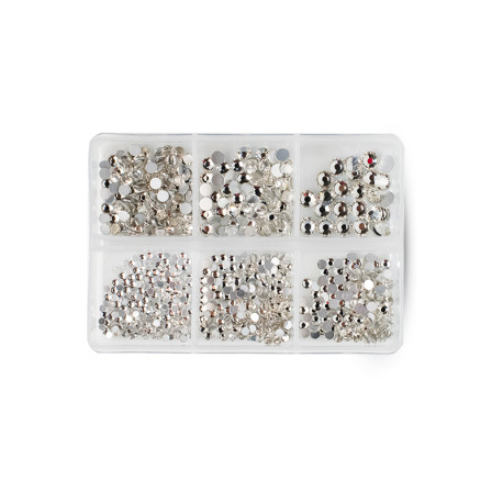 Strass Clear - 6 Tailles